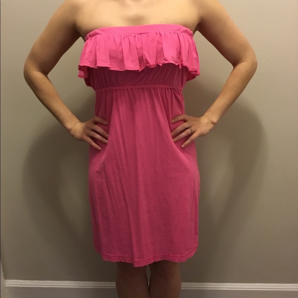 Pink Casual Dress